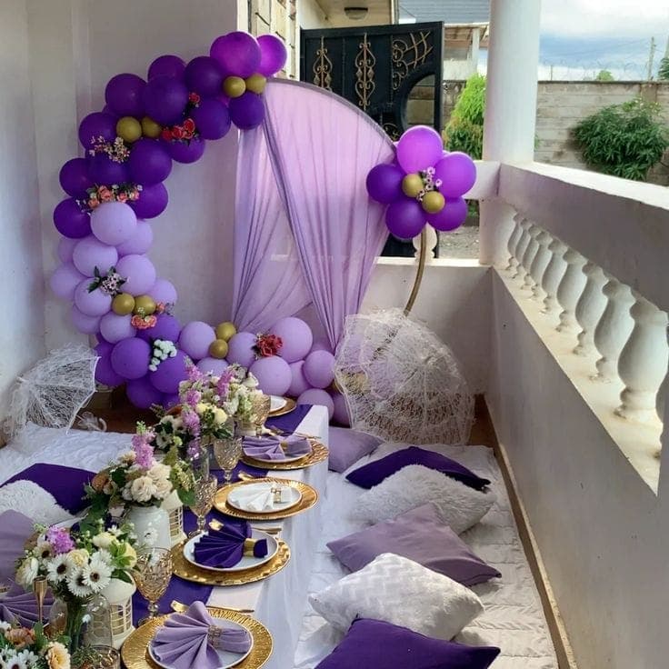 Vantoz event décor