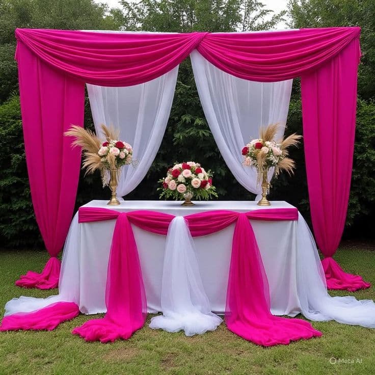 Vantoz event décor