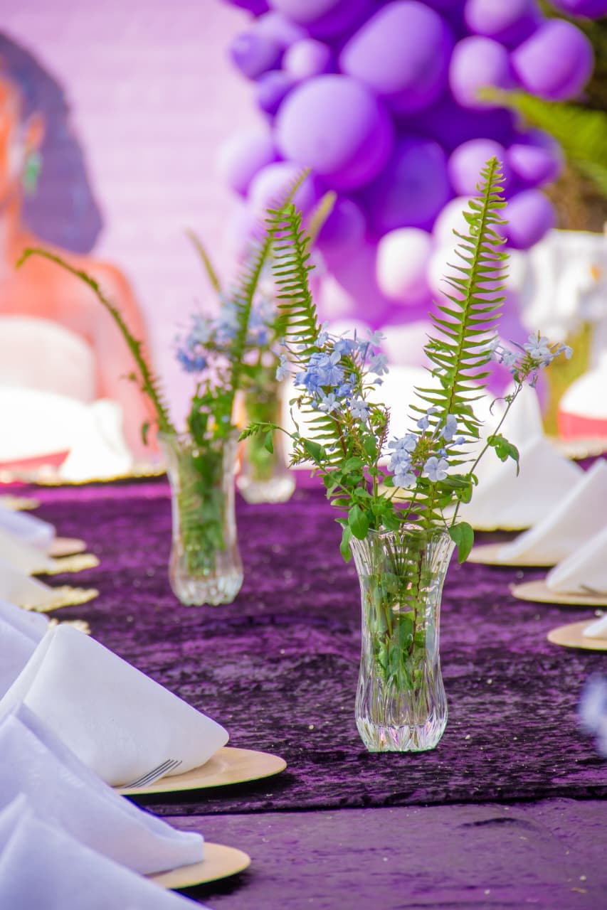 Vantoz event décor